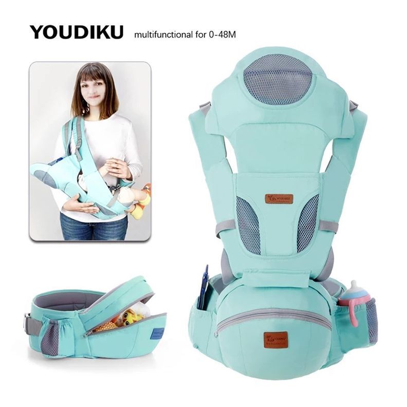 Portabebe Ergonomico con Soporte y Bolso Calipso-1