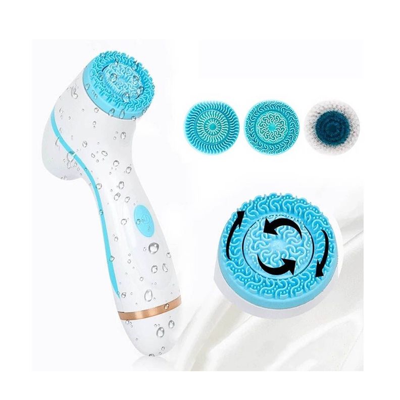 Cepillo De Limpieza Facial Electrico Multifuncional 3 En 1-6