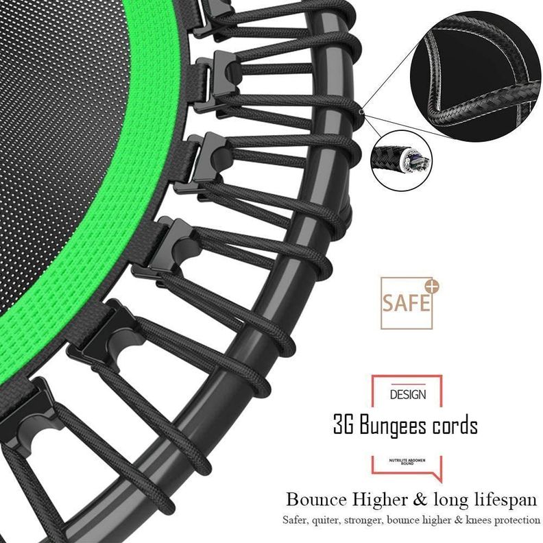 Trampolin con soporte en T 100 cms., saltarina, Power Jump-1