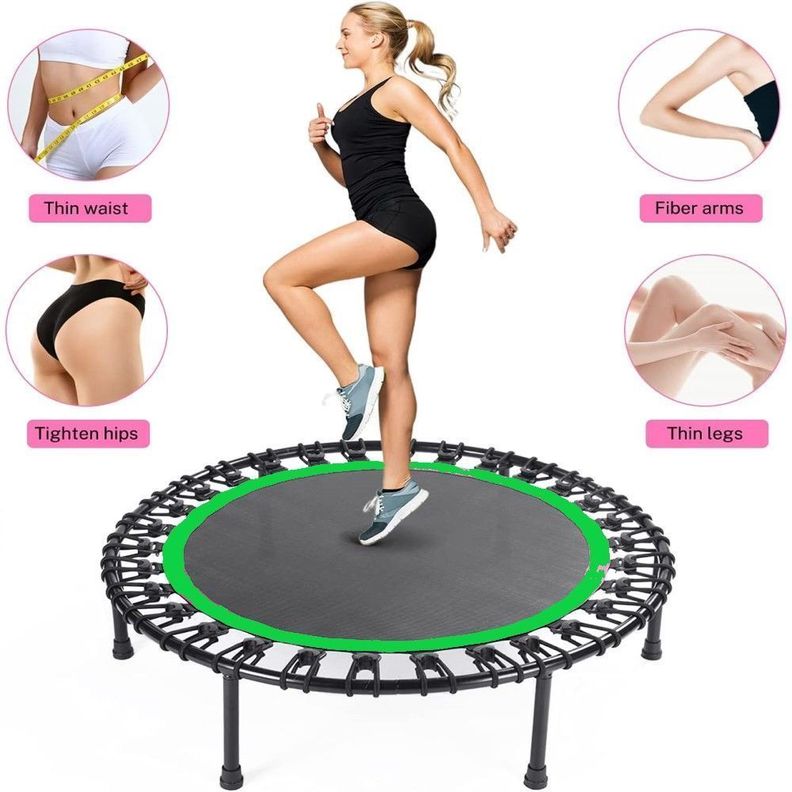 Trampolin con soporte en T 100 cms., saltarina, Power Jump-2