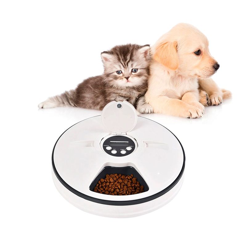 Dispensador Dosificador Automático Para Mascotas-3