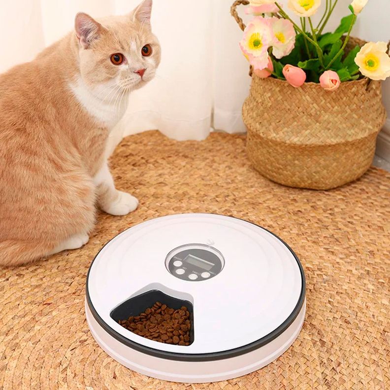 Dispensador Dosificador Automático Para Mascotas-5