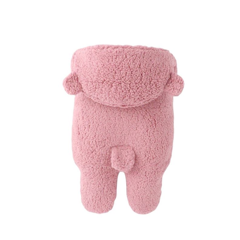 Manta Bebe Premium Recien Nacido Enterito Suave Osito-3