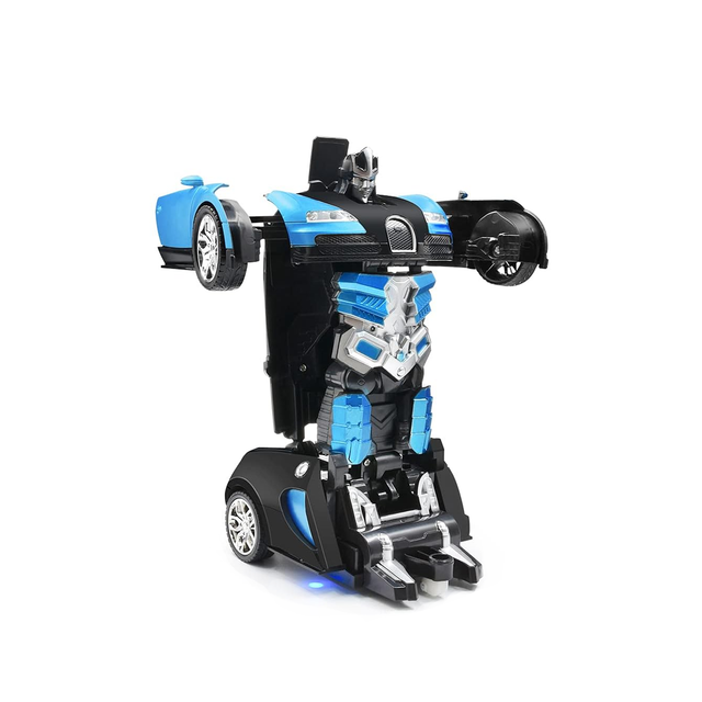 Auto Transformación a robot 2 en 1 Infantil a Control Retomo-2