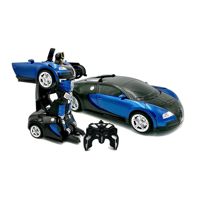 Auto Transformación a robot 2 en 1 Infantil a Control Retomo-5