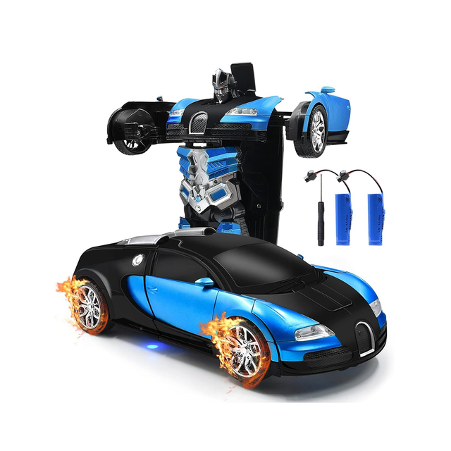 Auto Transformación a robot 2 en 1 Infantil a Control Retomo-7