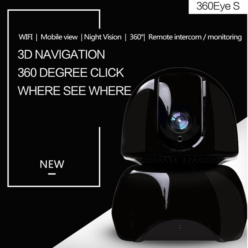 Camara Monitor Bebe Seguridad Con Microfono 360° Wifi-7