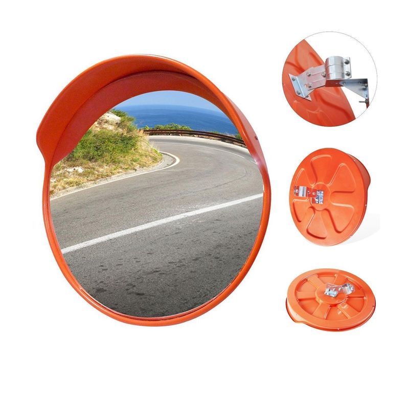 Espejo Convexo Estacionamiento 45 Cm+ soporte Fijacion-1