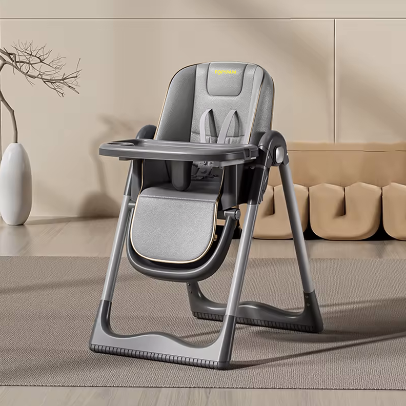 Silla De Comer Plegable Respaldo Y Altura Ajustable S-330-1
