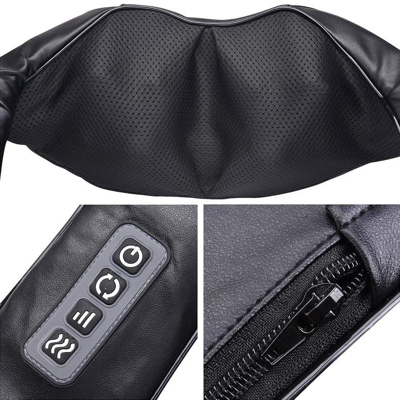Masajeador de Cuello y Espalda con Terapia de Calor -6