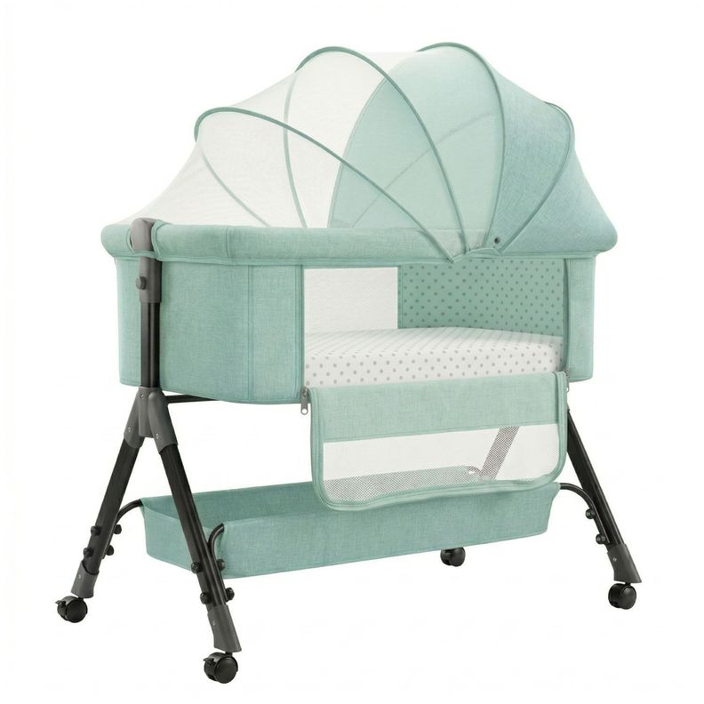 Cuna Colecho Moises Bebe Altura Regulable Safe&soft