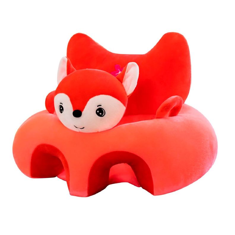 Cojin Asiento Bebe Seguridad Y Apoyo Zorrito Naranjo