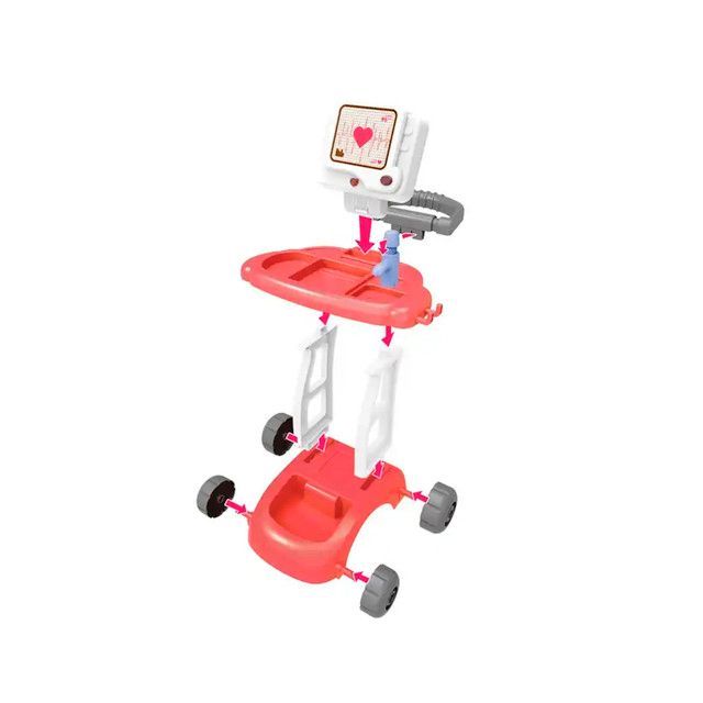 Set Completo de Doctora Dentista con Accesorios y Muñeca Para Jugar-2