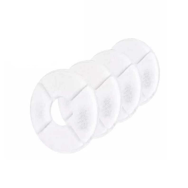 Pack Filtro Fuente Agua Bebedero Mascota 4 Unidades-0