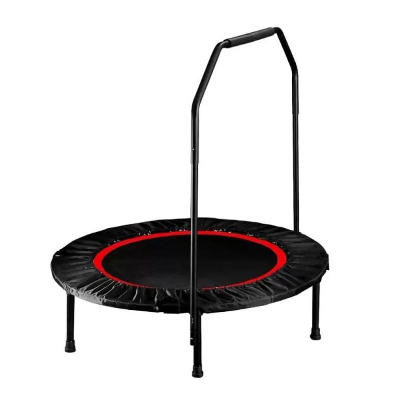 Trampolin con soporte 100 cm, saltarina con cobertor, Power Jump.-0