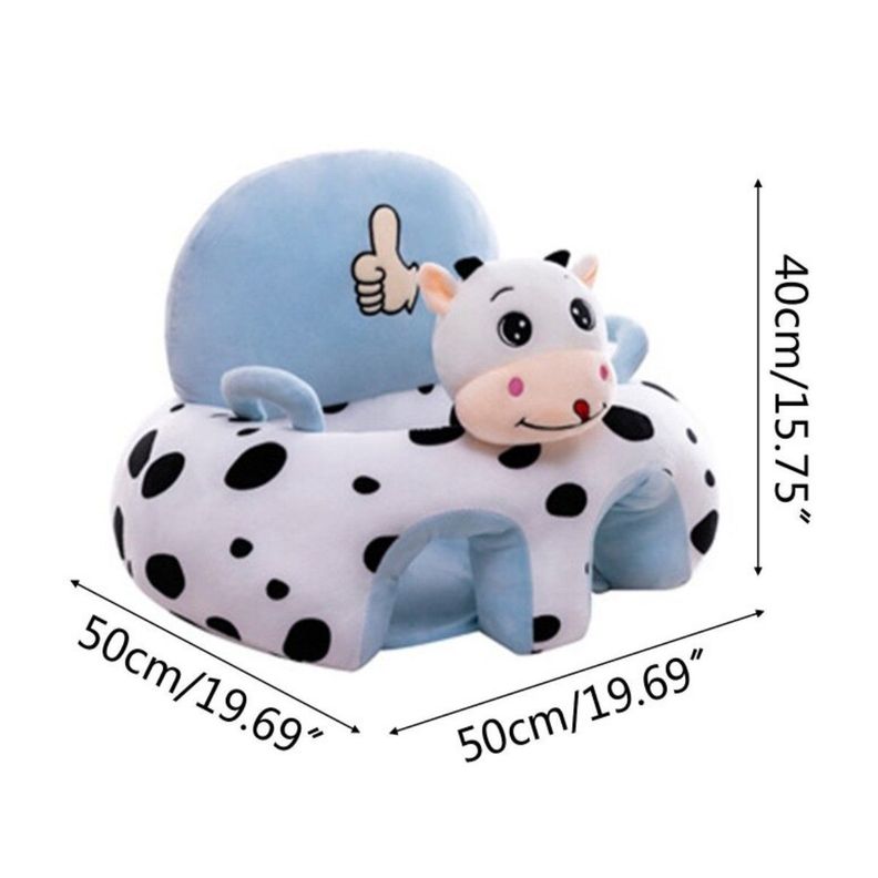 Cojin Asiento Bebe Seguridad y Apoyo Vaquita-3