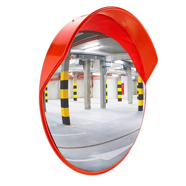 Espejo Convexo Estacionamiento 60 Cm+ soporte Fijacion-0
