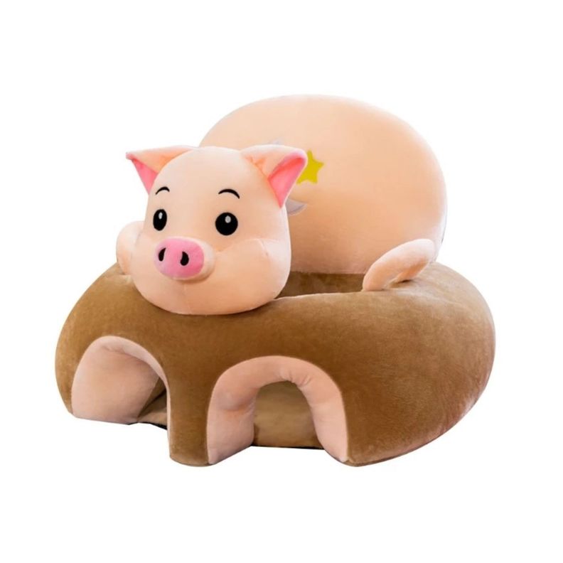 Cojin Asiento Bebe Seguridad Y Apoyo Cerdito-2