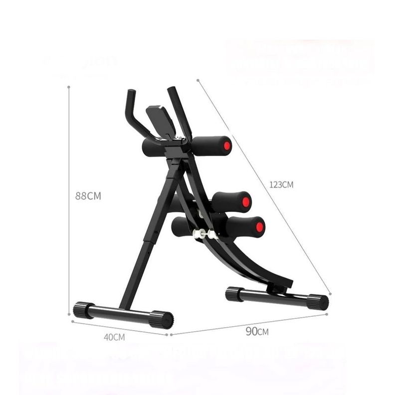 MAQUINA ABDOMINAL SEMICURVA ERGONOMICA FITNESS SPORTIME-1
