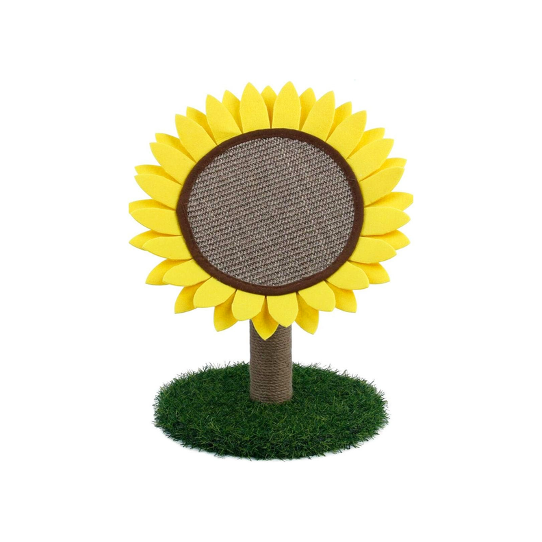 Rascador De Gato Con Forma De Girasol 45 Cm-0