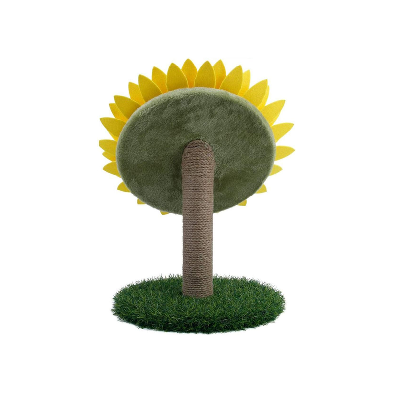 Rascador De Gato Con Forma De Girasol 45 Cm-1
