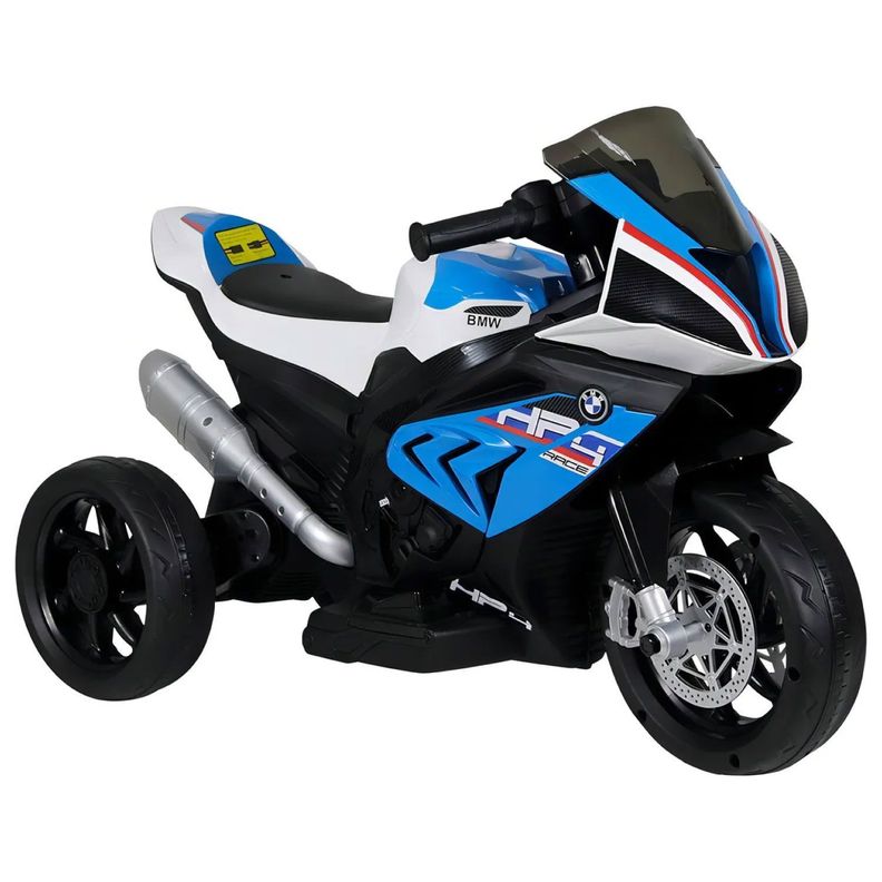 Moto Ninos Electrica 3 Ruedas Nitro Italy V4 Luz Y Sonido