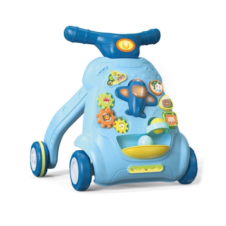 Andador Caminador Didactico Correpasillos Celeste-0