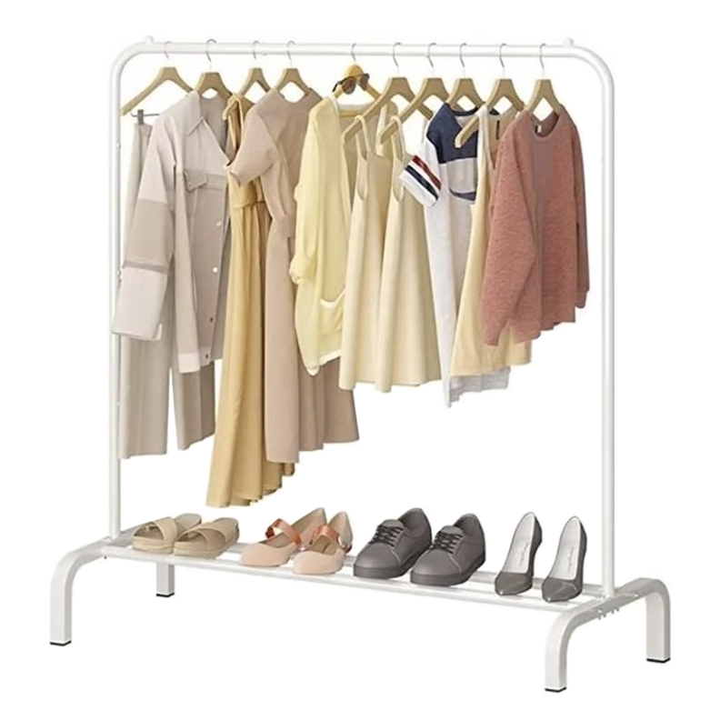 Perchero Colgador de Ropa Simple Metalico Resistente-0