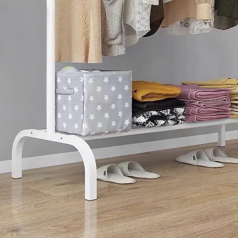 Perchero Colgador de Ropa Simple Metalico Resistente-3