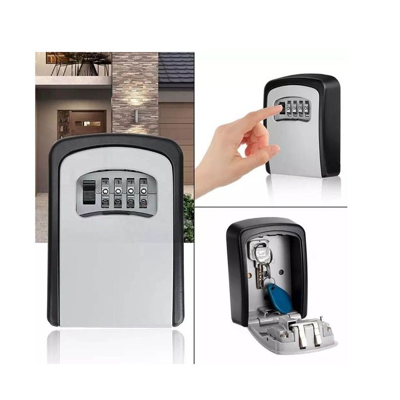Caja Seguridad Para Llaves Con Clave-1
