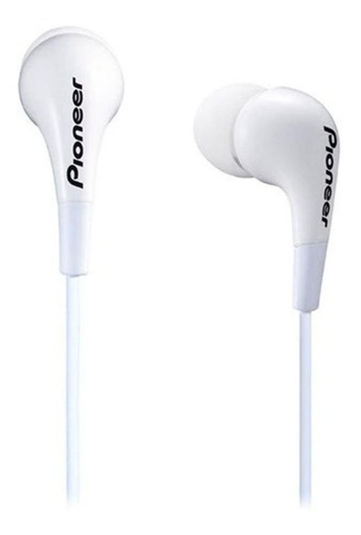 Auricular Pioneer Se-cl502-w Color Blanco Con Cable-0