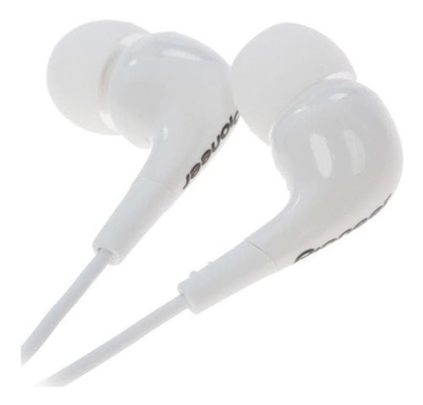 Auricular Pioneer Se-cl502-w Color Blanco Con Cable-1