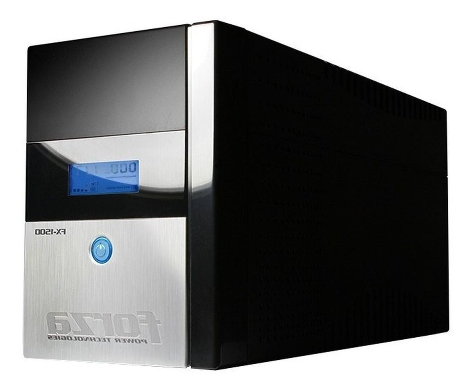 Ups Regulador Forza Series Fx-1500lcd 1500va 840w 8 Tomas-1