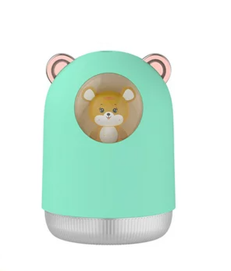 Difusor Humidificador De Aire Para Hogar- Oficina Rocket Color Verde-0