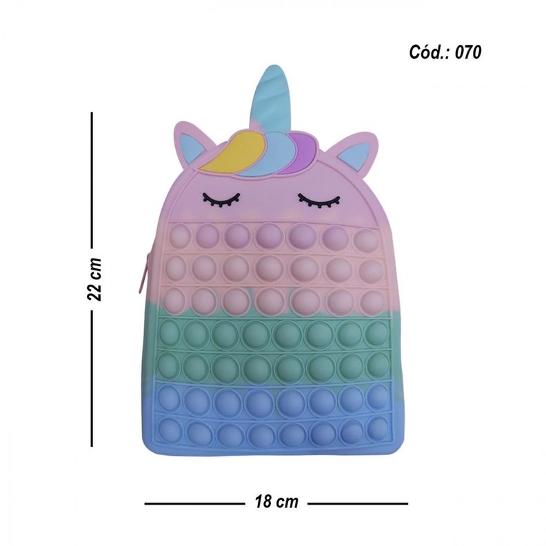 Mochila Pop It Juguete Infantil 22x18cm-1