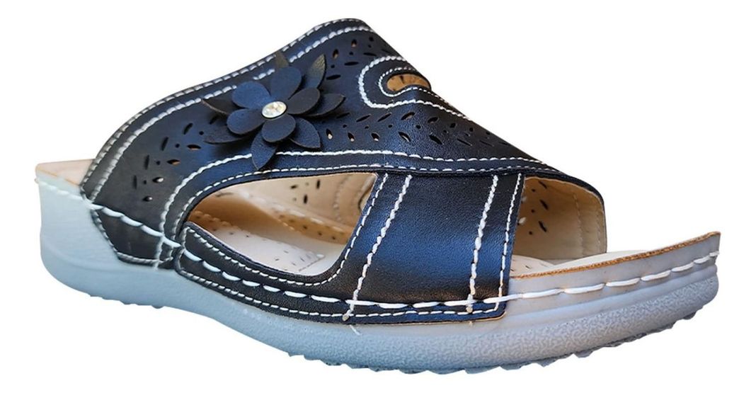 Sandalia De Mujer Ortopédicas Comodas Modelo Clasico 7484-1
