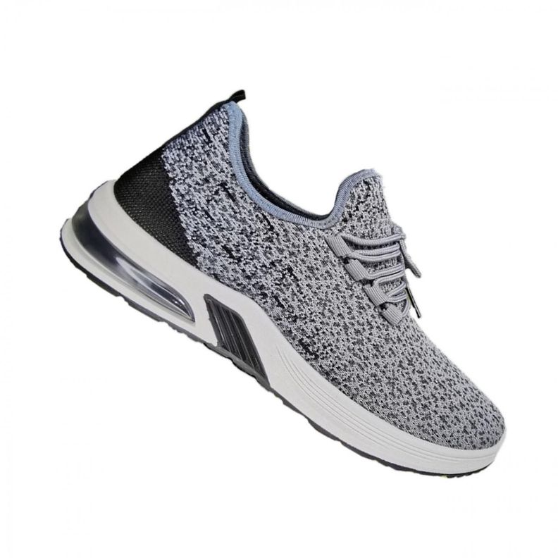 Zapatillas Deportivas Air Running Hombre Gris/Negro 624-0