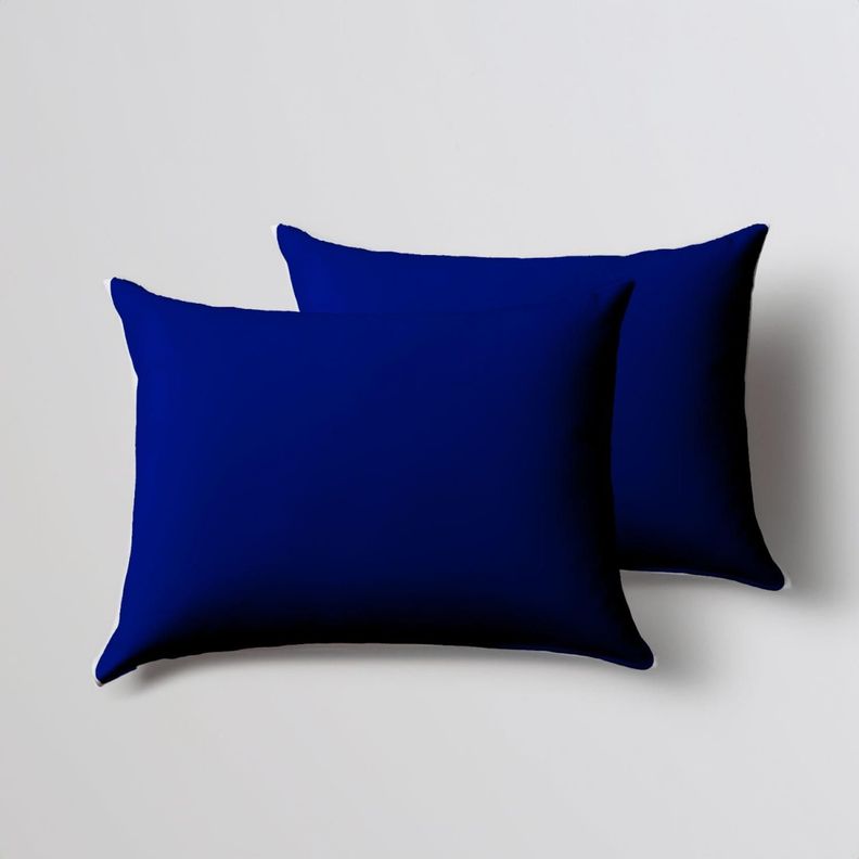 Pack de Almohada 70x40 cm Comodidad para un Sueño Reparador Azul Marino-1