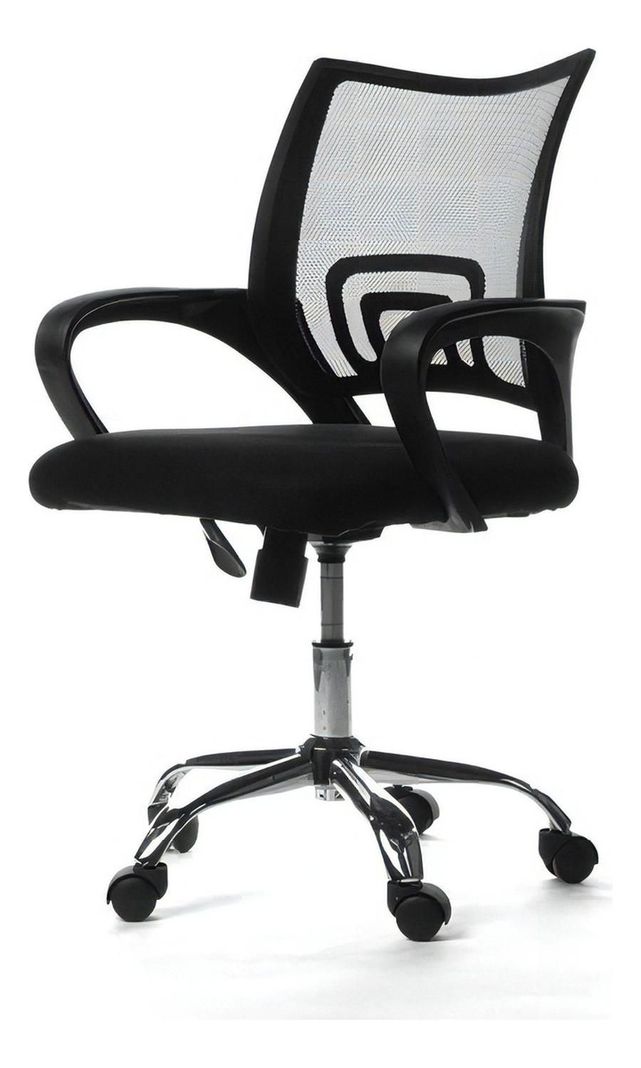 Silla Ejecutiva De Escritorio Para Oficina Ergonómica Negra-1