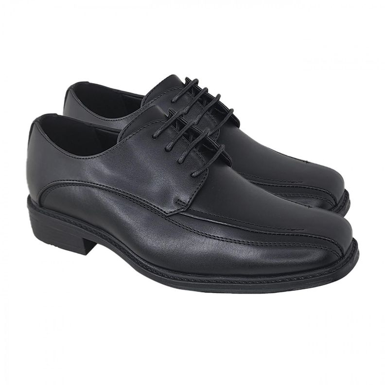 Zapato Formal de Vestir con Cordon Adulto 3221 Negro-2