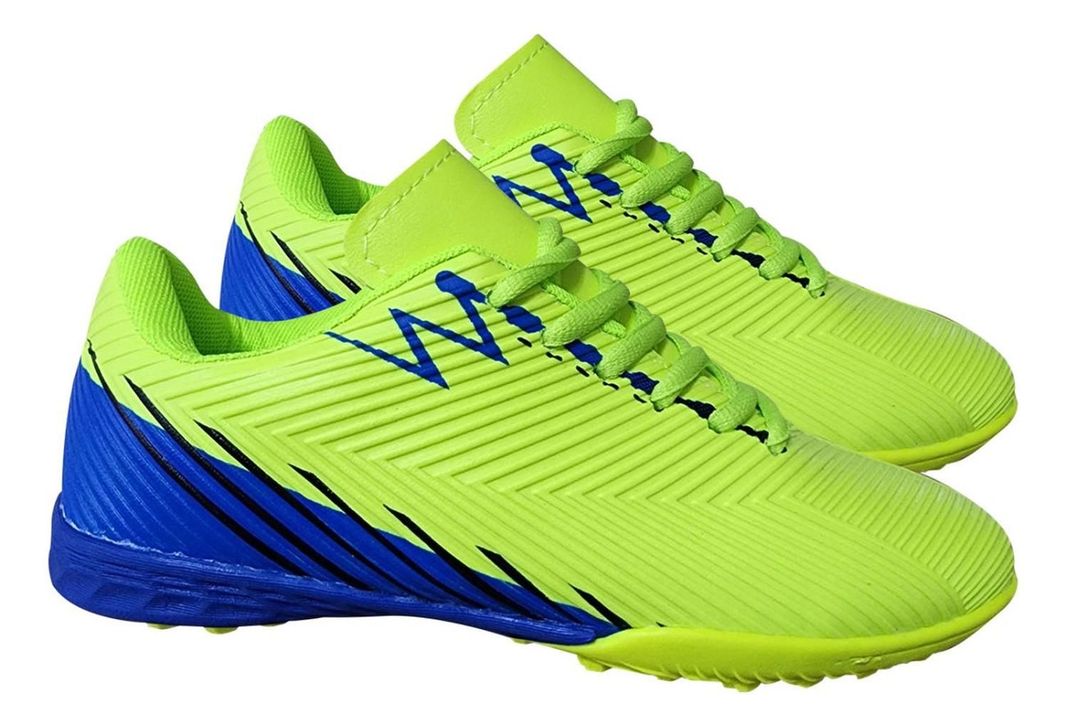 Zapatilla Baby Futbol Comodos Fluorescent Style 7355-2