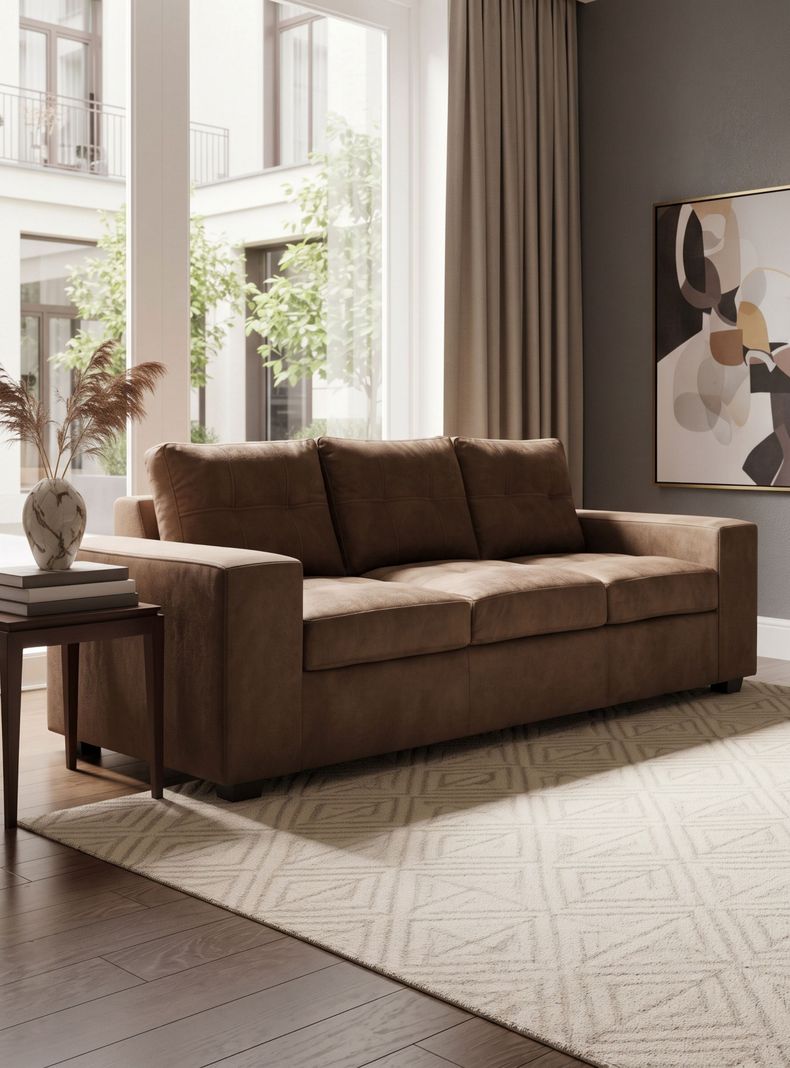 Sofa 3 cuerpos Lucca Felpa