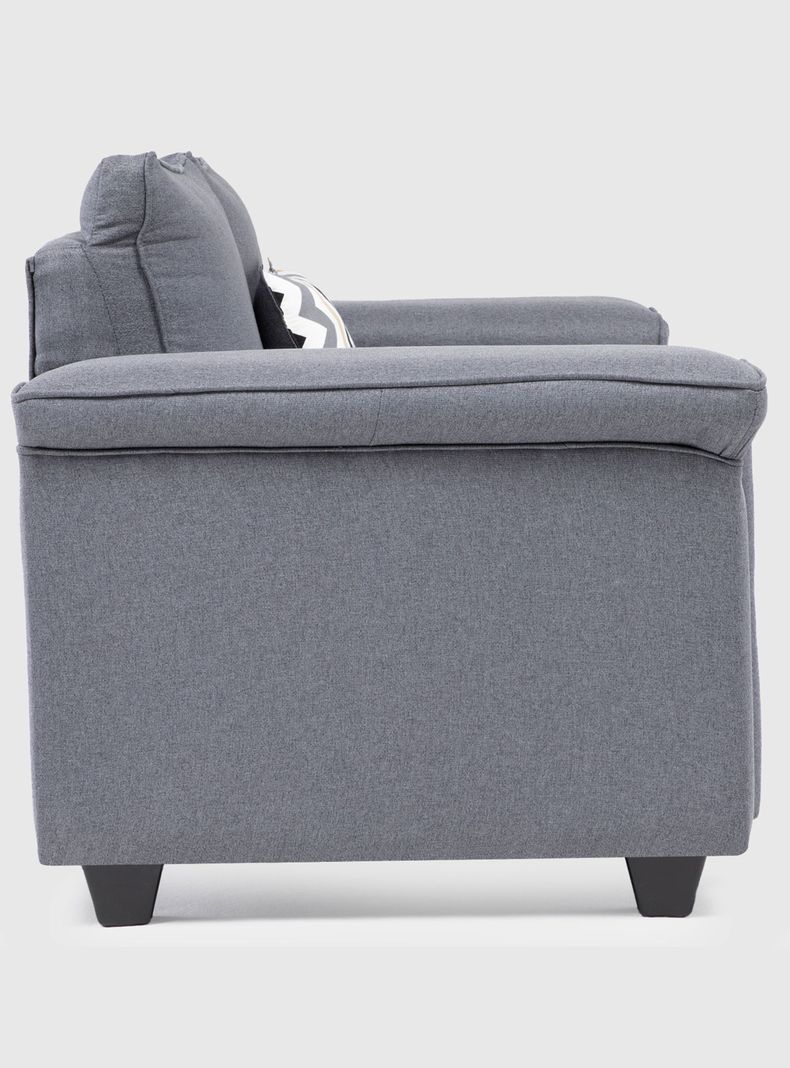 Sofá 2 cuerpos + 2 Pouf Sicilia Tela-5