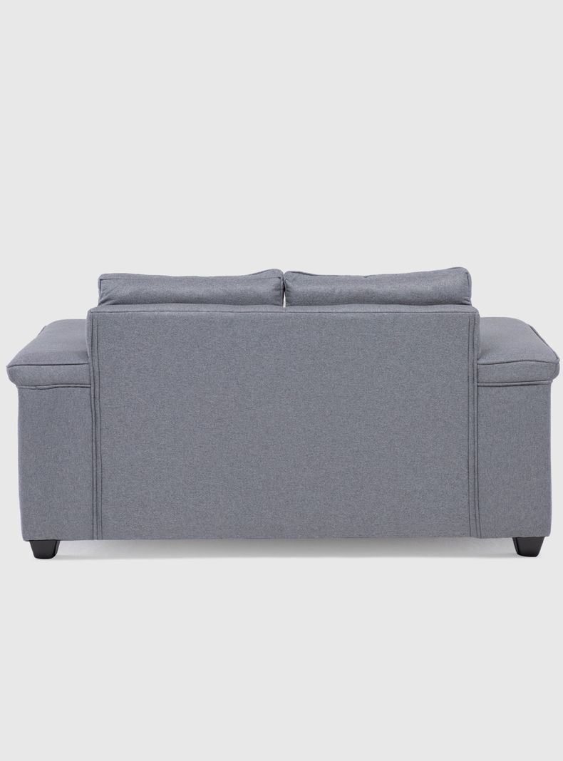 Sofá 2 cuerpos + 2 Pouf Sicilia Tela-6