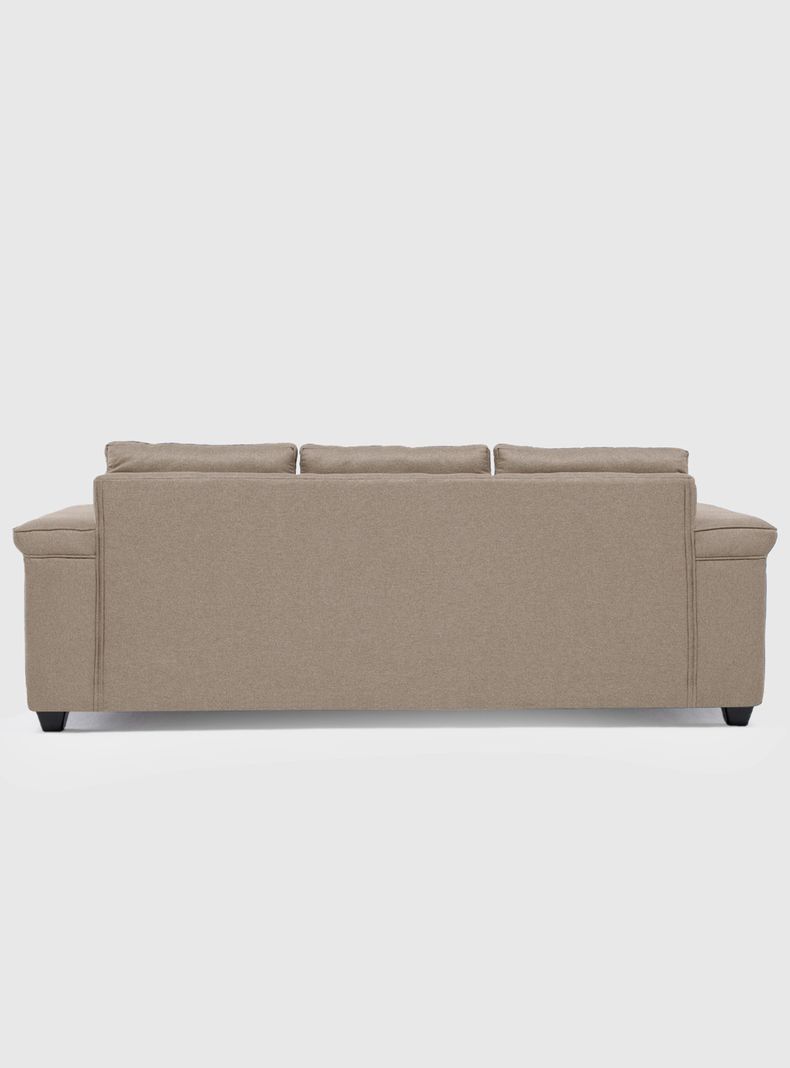 Sofá 3 cuerpos Sicilia + 2 Pouf Tela-5