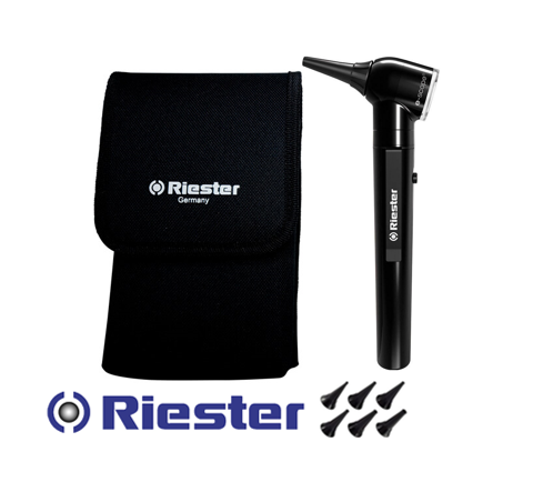 Otoscopio Riester Negro-0