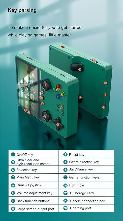 Consola de juegos portátil X6-5