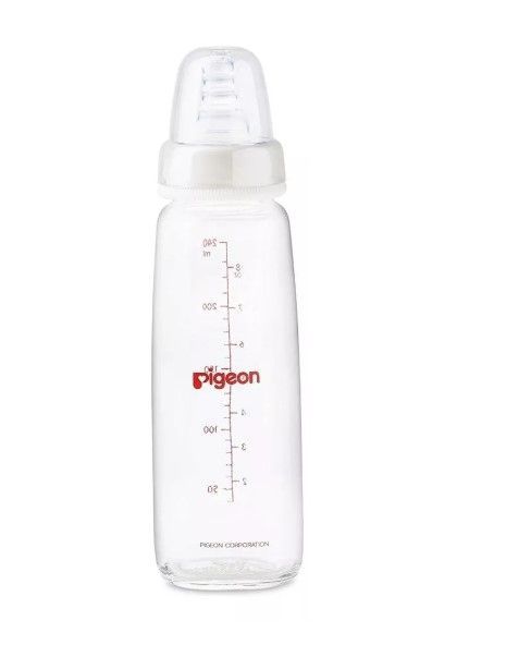 MAMADERA DE VIDRIOFLEXIBLE  240ML PIGEON -2