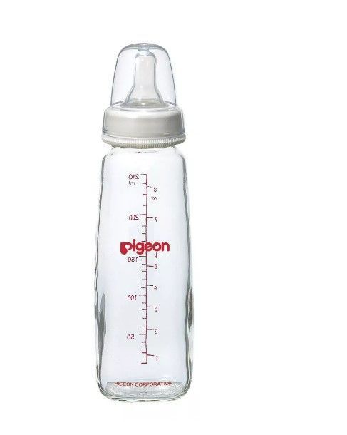 MAMADERA DE VIDRIOFLEXIBLE  240ML PIGEON -4