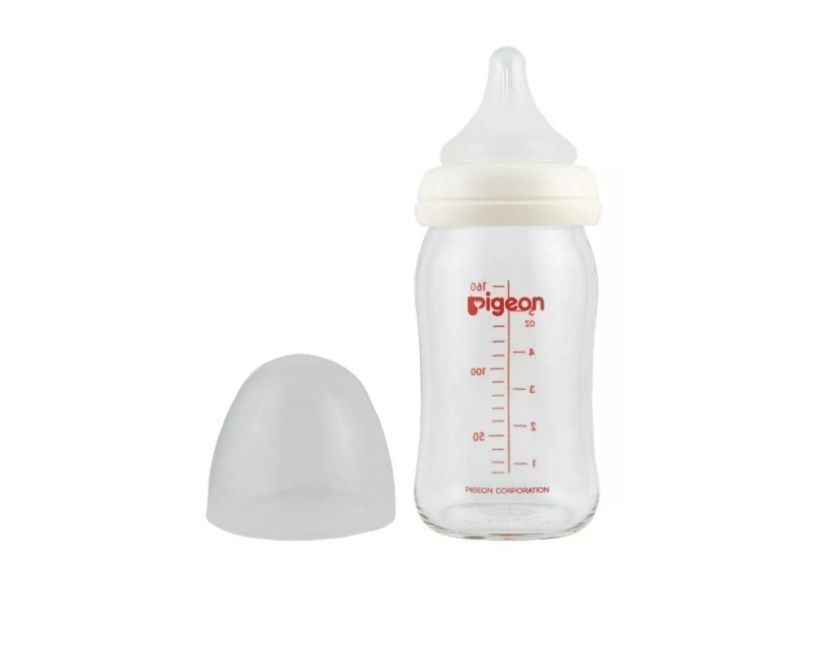 Mamadera Pigeon Softouch (vidrio) 160ml-1